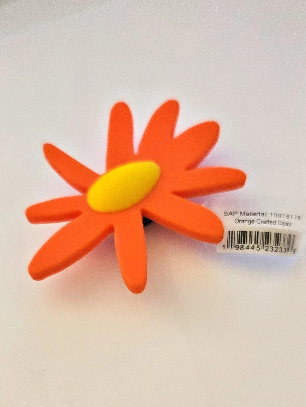 Crocs Orange Crafted Daisy Jibbitz Orange & Yellow